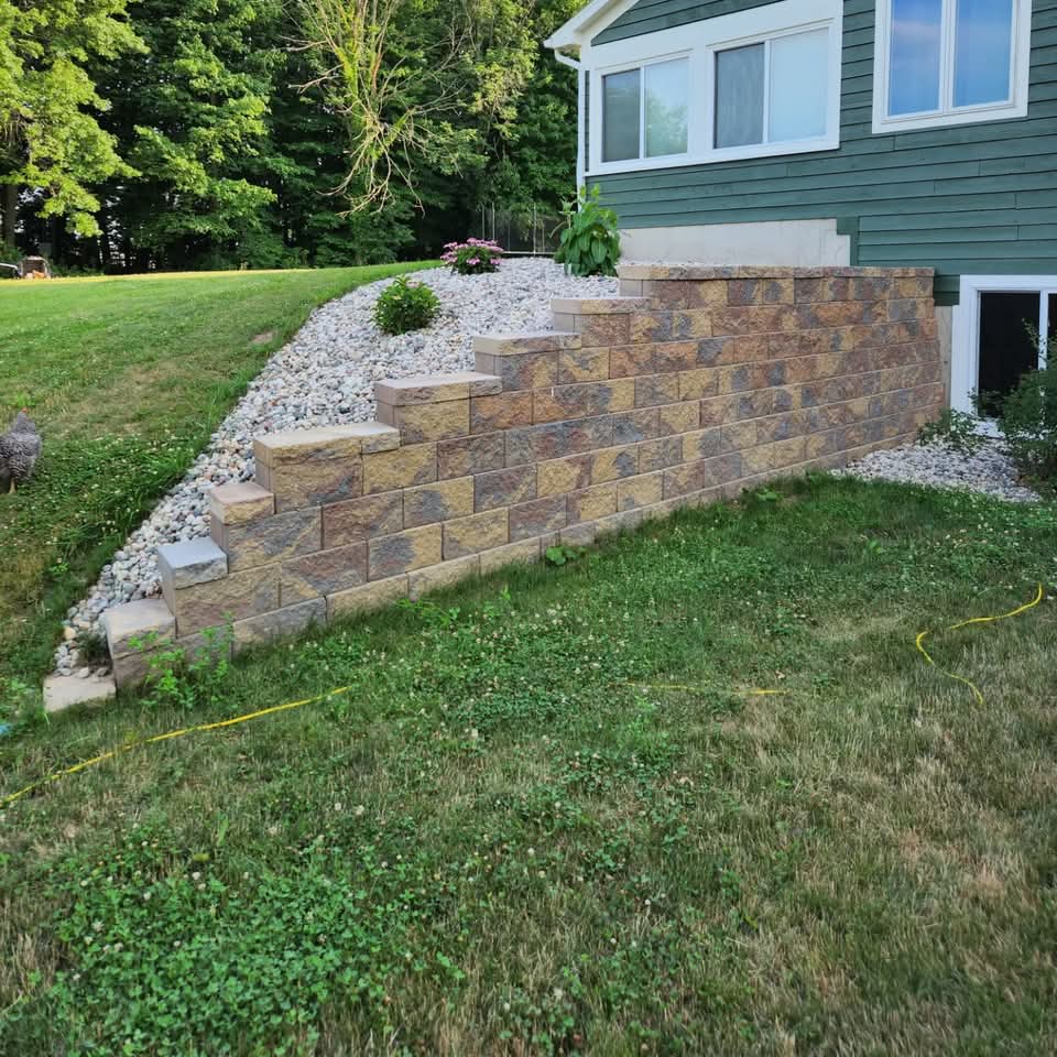 Outdoor living space installed by Bernal Landscape
