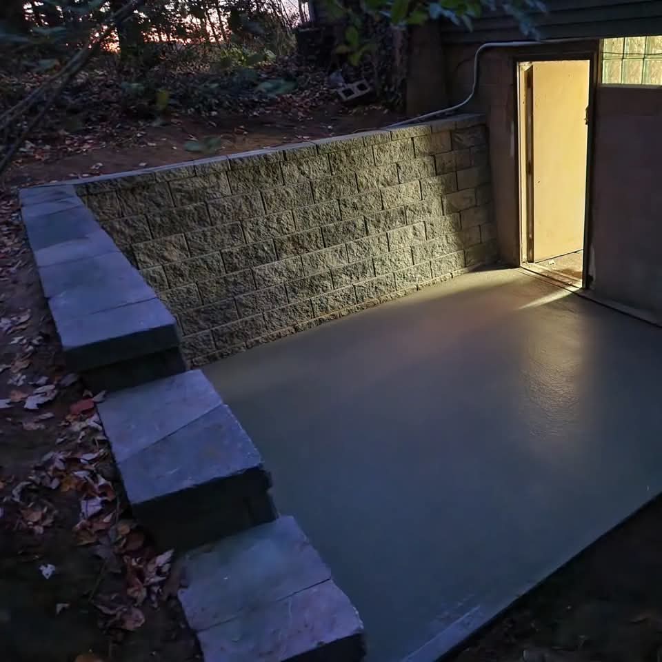 Paver patio installation in Grand Rapids, MI