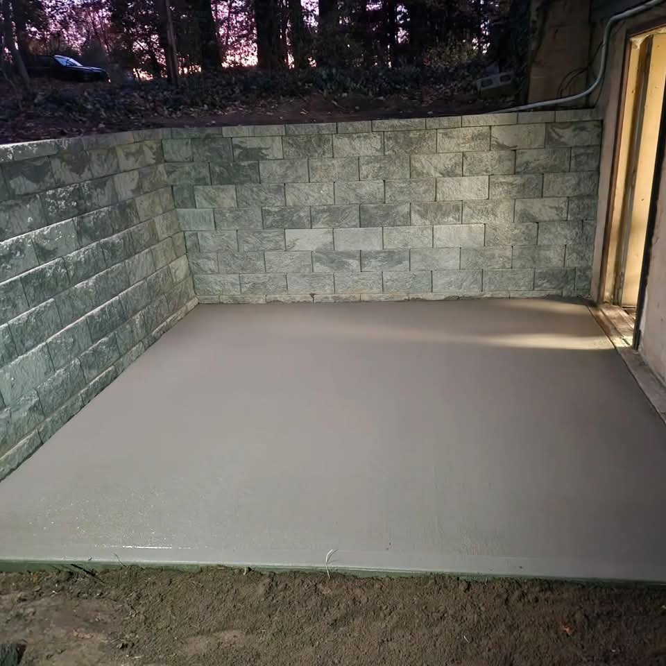 Retaining wall built by Bernal Landscape Management