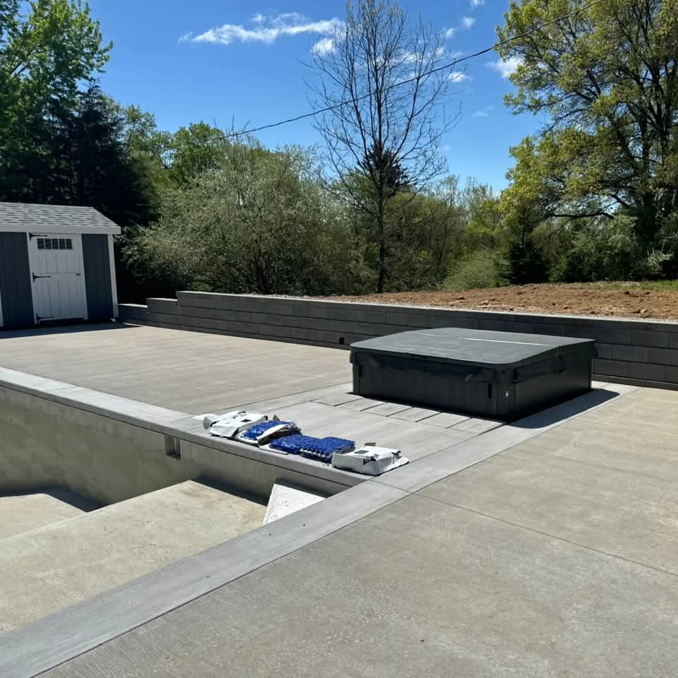 Finished Bernal Landscape project in West Michigan