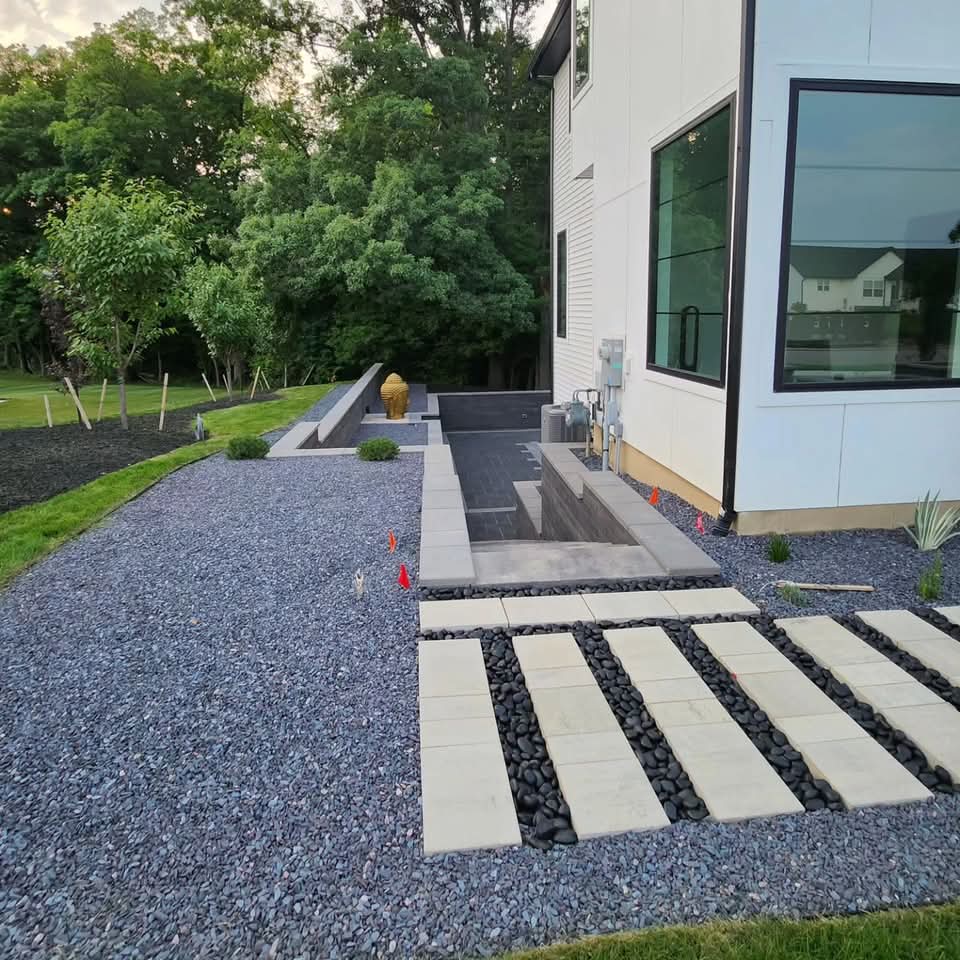 Drainage and yard grading by Bernal Landscape