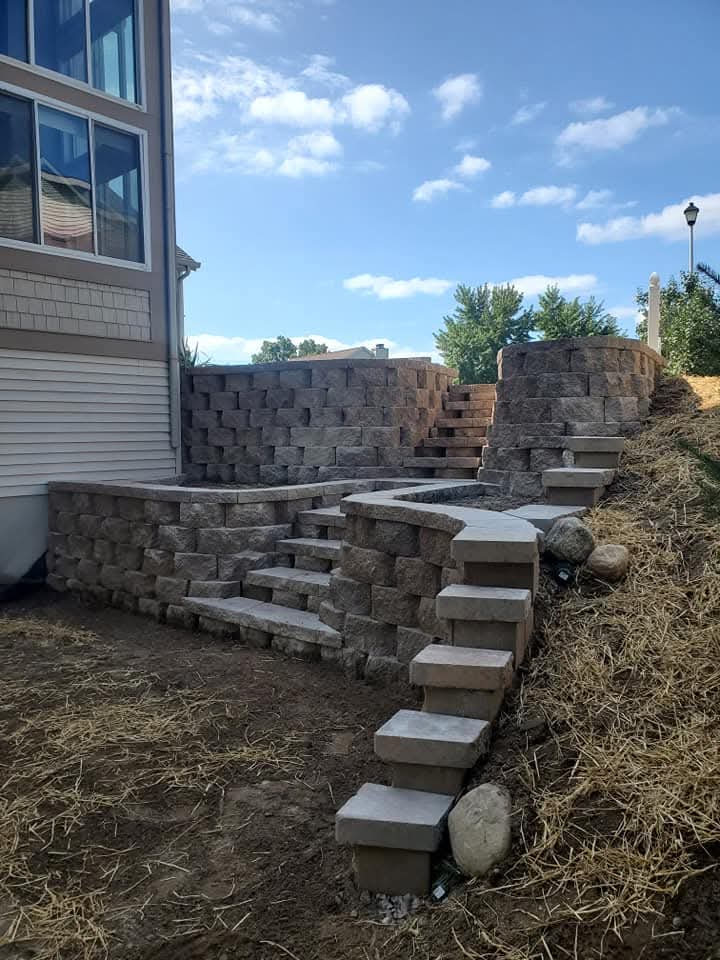 Finished Bernal Landscape project in West Michigan